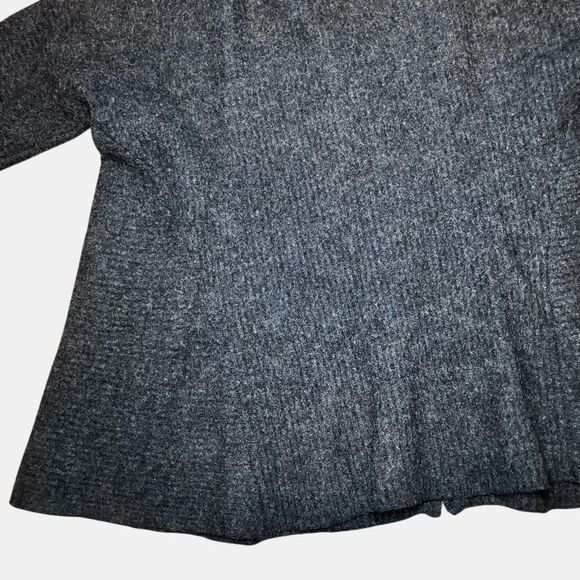 COS A Line Wool Blend Sweater in Dark Grey Heather Women’s M - Picture 2 of 5